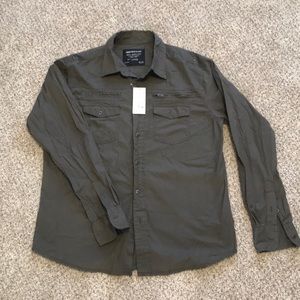 Paper denim & cloth men’s button down shirt